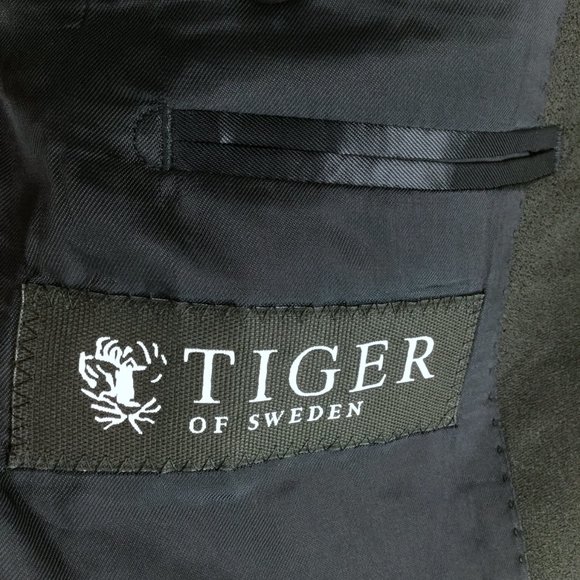Tiger of Sweden Black Textured Blazer - Picture 4 of 5